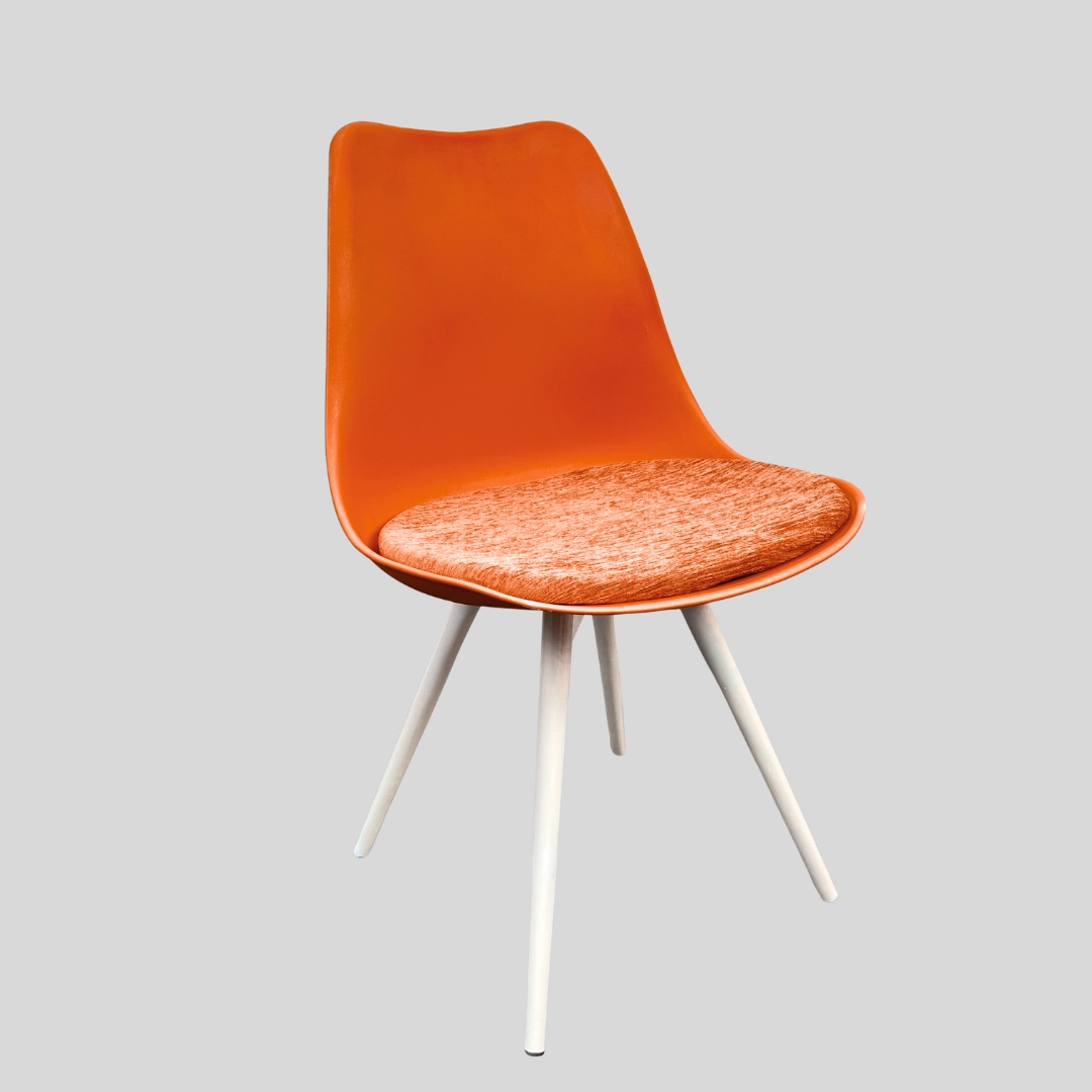 Solfa Signature Tulip Chair Orange Color
